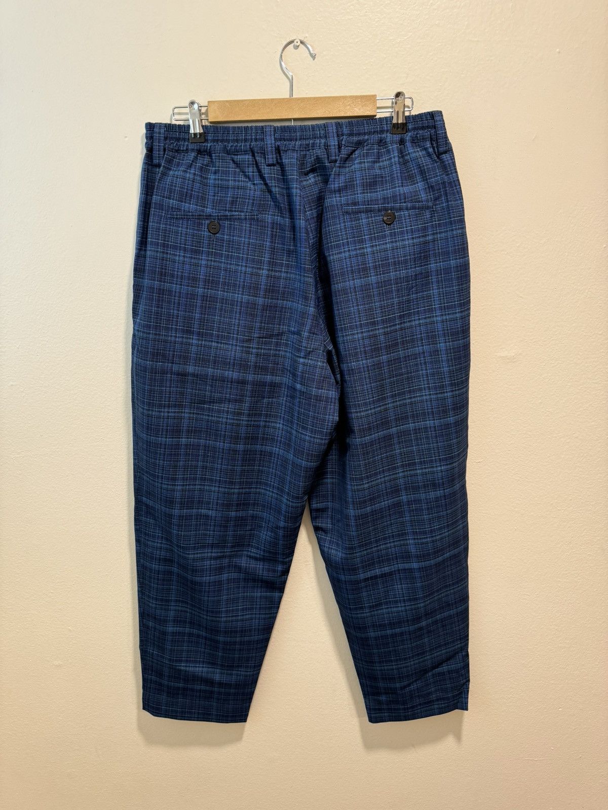Marni WOOL PLAIN WEAVE TROUSERS - INK Size US 34 / EU 50 - 7 Thumbnail