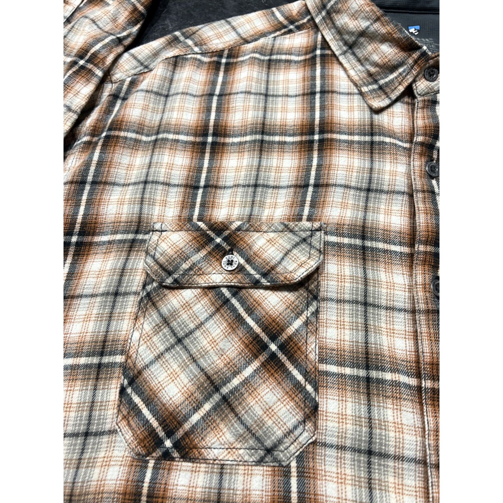 Vintage Kuhl Shirt Mens 2XL Plaid Flannel Button-Up Outdoor Lightweight Breathable Size US XXL / EU 58 / 5 - 4 Thumbnail