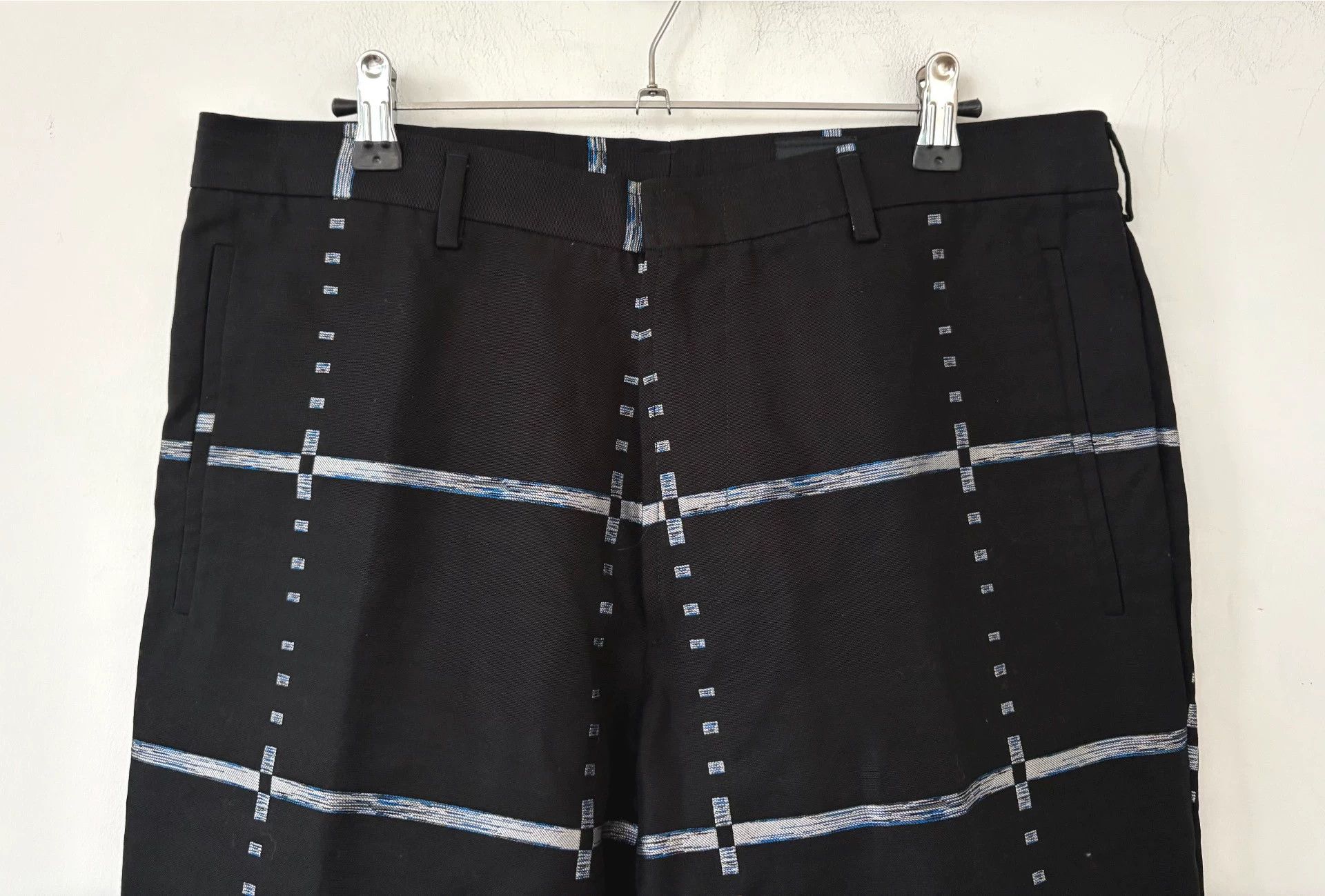 Versace Versace Men's Black Checkered Trousers Size US 32 / EU 48 - 4 Thumbnail