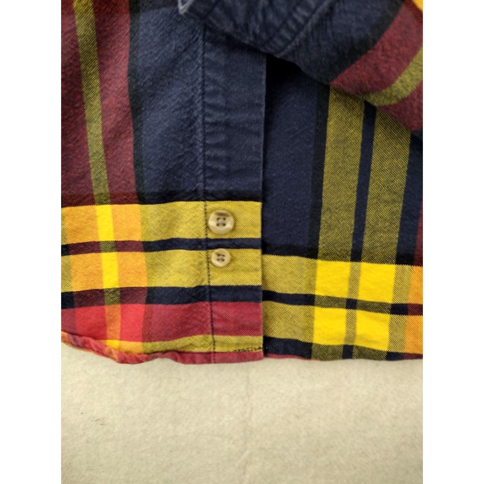 Wrangler Wrangler 20x Western Shirt Mens XL Plaid Logo on Sleeve Big Logo Logo on Sleeve Button-Up Cowboy Shirt 20x Plaid Mens XL Wrangler Size US XL / EU 56 / 4 - 5 Thumbnail