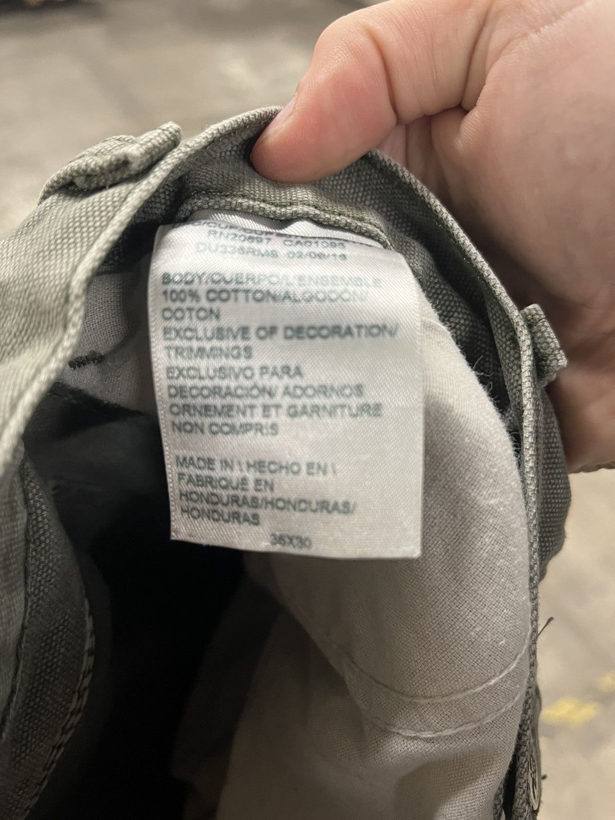 Carhartt Vintage dickies faded green carpenter cargo pants baggy Size US 36 / EU 52 - 12 Thumbnail