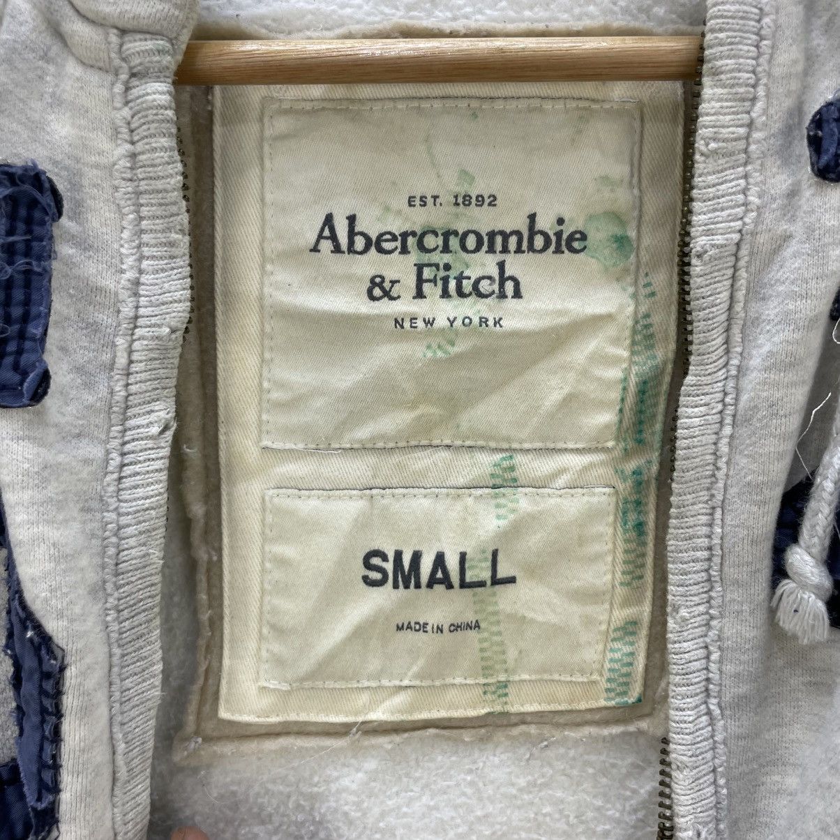 Abercrombie & Fitch 💥 Abercrombie & Fitch gray Full Zip Hoodie Size US S / EU 44-46 / 1 - 5 Thumbnail