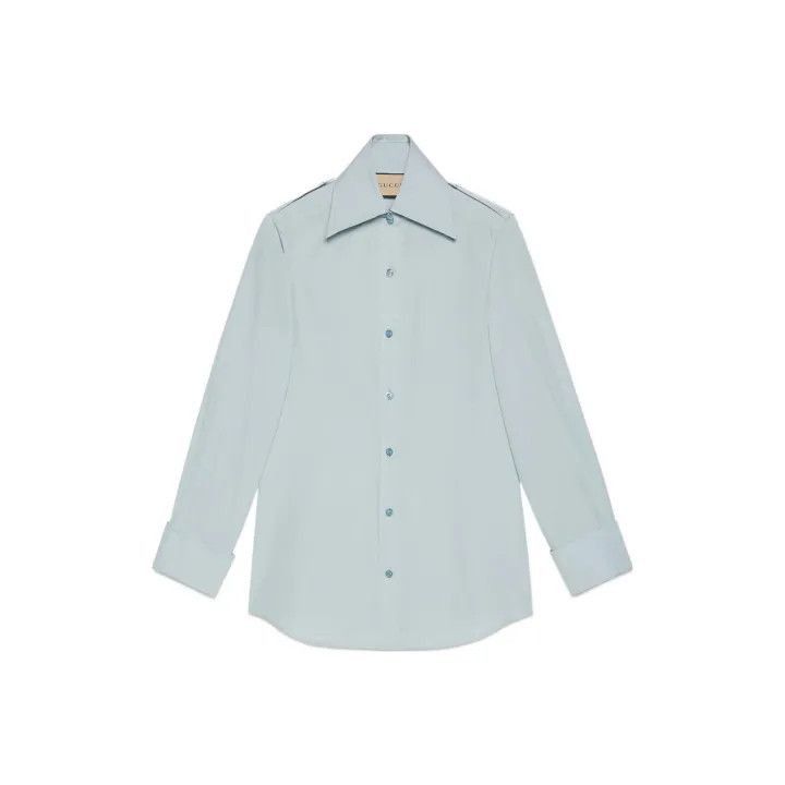 Gucci Gucci SS22 Long Sleeve Button-Up Shirt-2507 Size L / US 10 / IT 46 - 7 Thumbnail