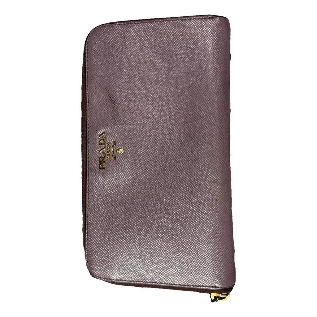 Prada Prada Wallet Purple Size ONE SIZE - 1 Thumbnail