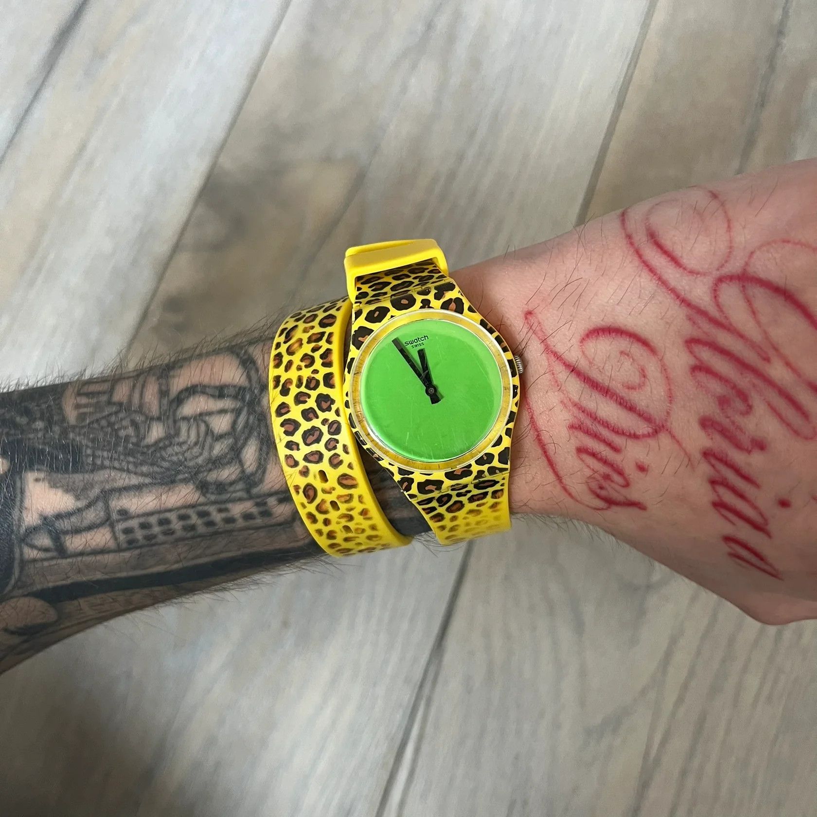 Jeremy Scott Swatch x Jeremy Scott 2011 Punk Analog Watch Size ONE SIZE - 10 Thumbnail