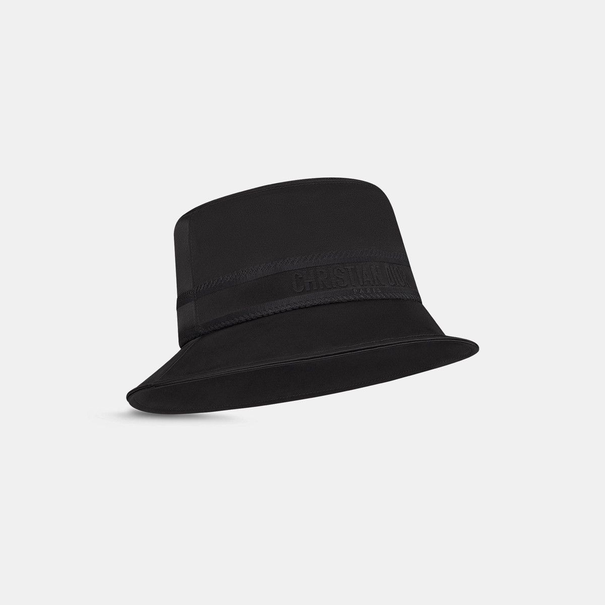 Dior o1bcso1str0226 Size:OS/D-Bobby Satin Bucket Hat in Black Size ONE SIZE - 1 Thumbnail