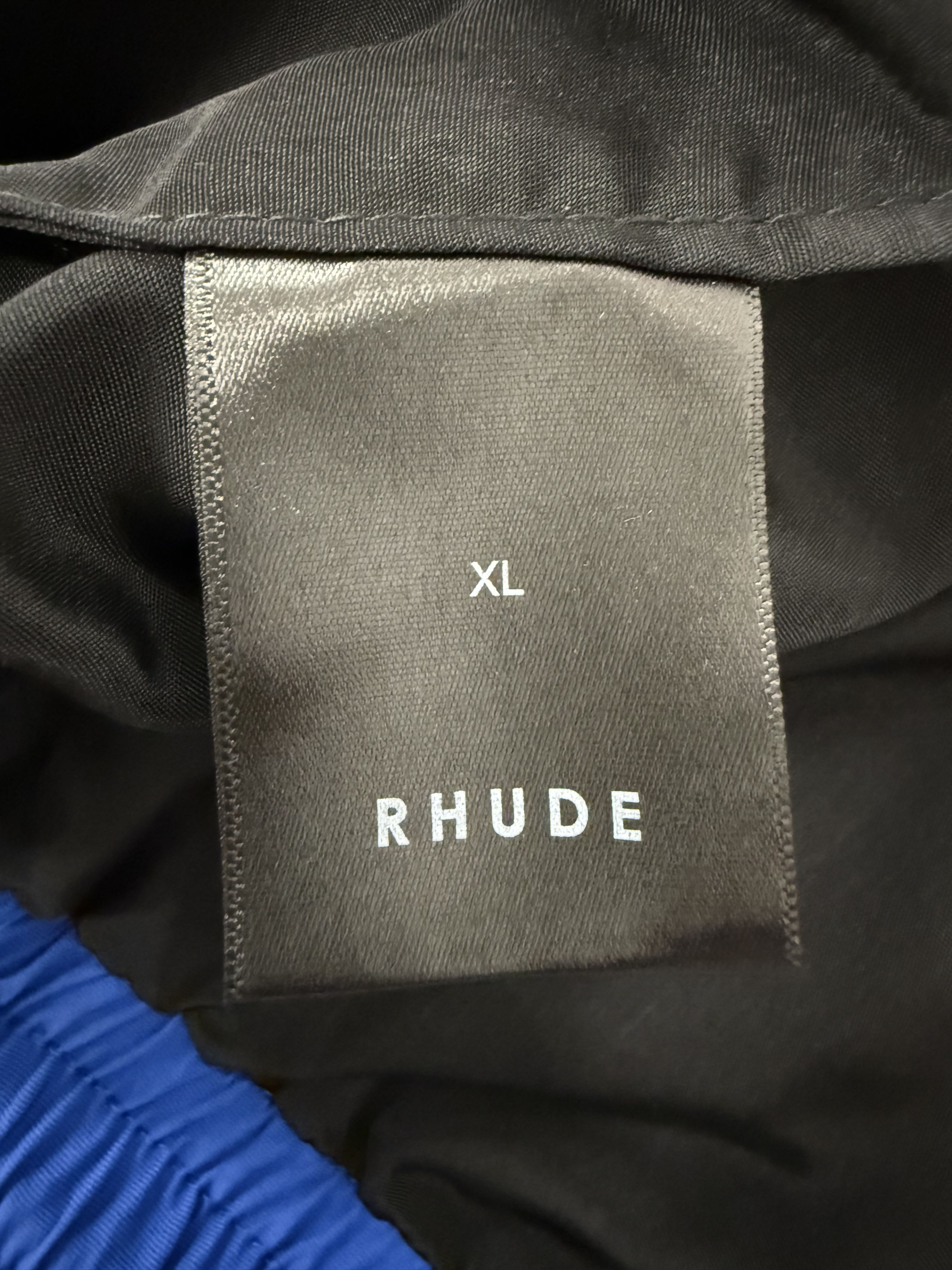 Rhude Rhude Blue Logo Shorts Size US 36 / EU 52 - 5 Thumbnail