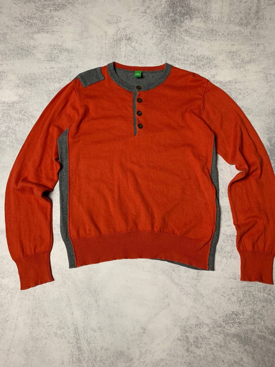 Pre-owned Ma Strum Ma.strum Luxury Streetwear Sweater In Orange