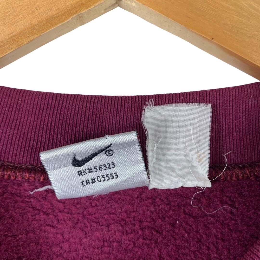 Nike × Vintage Vintage NIKE big swoosh sweatshirt Size US L / EU 52-54 / 3 - 9 Thumbnail