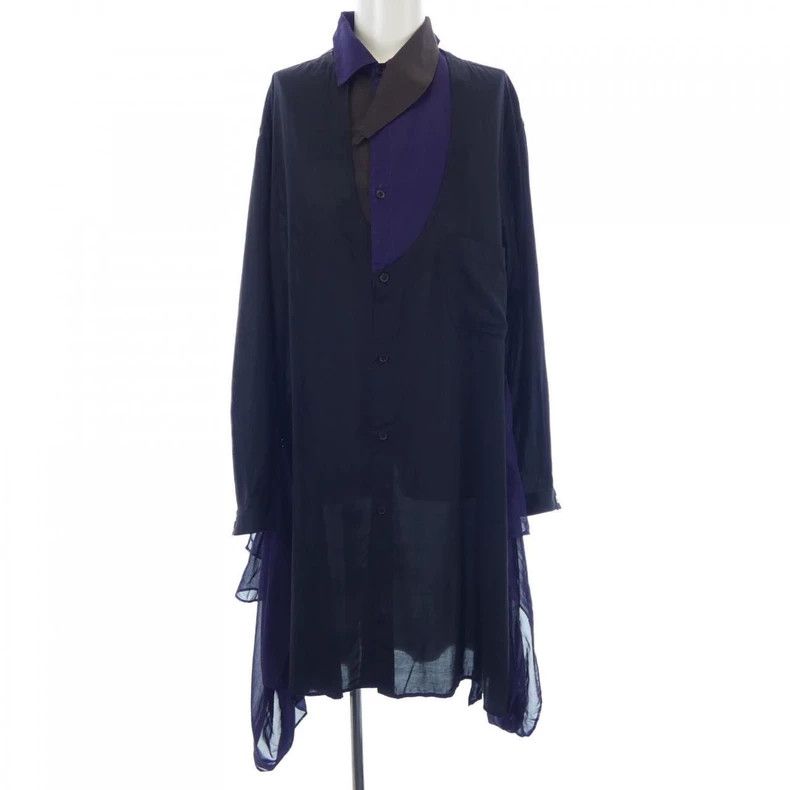 Yohji Yamamoto Yohji Yamamoto 19ss Show Color Block Long Shirt Size US M / EU 48-50 / 2 - 2 Thumbnail