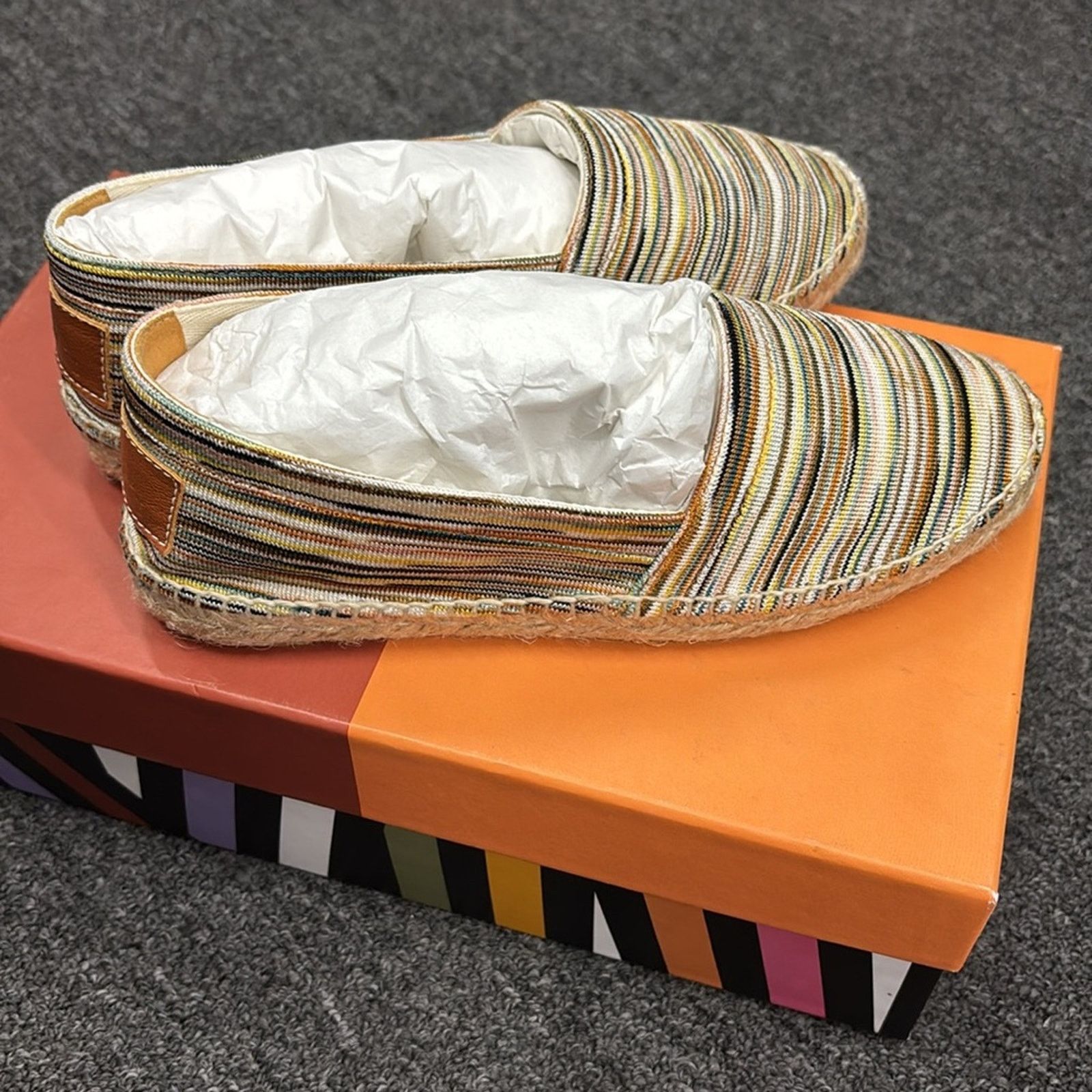 Missoni NWT Missoni Striped Espadrille Flat sneakers Size 36 US 6 Size US 6 / IT 36 - 2 Thumbnail