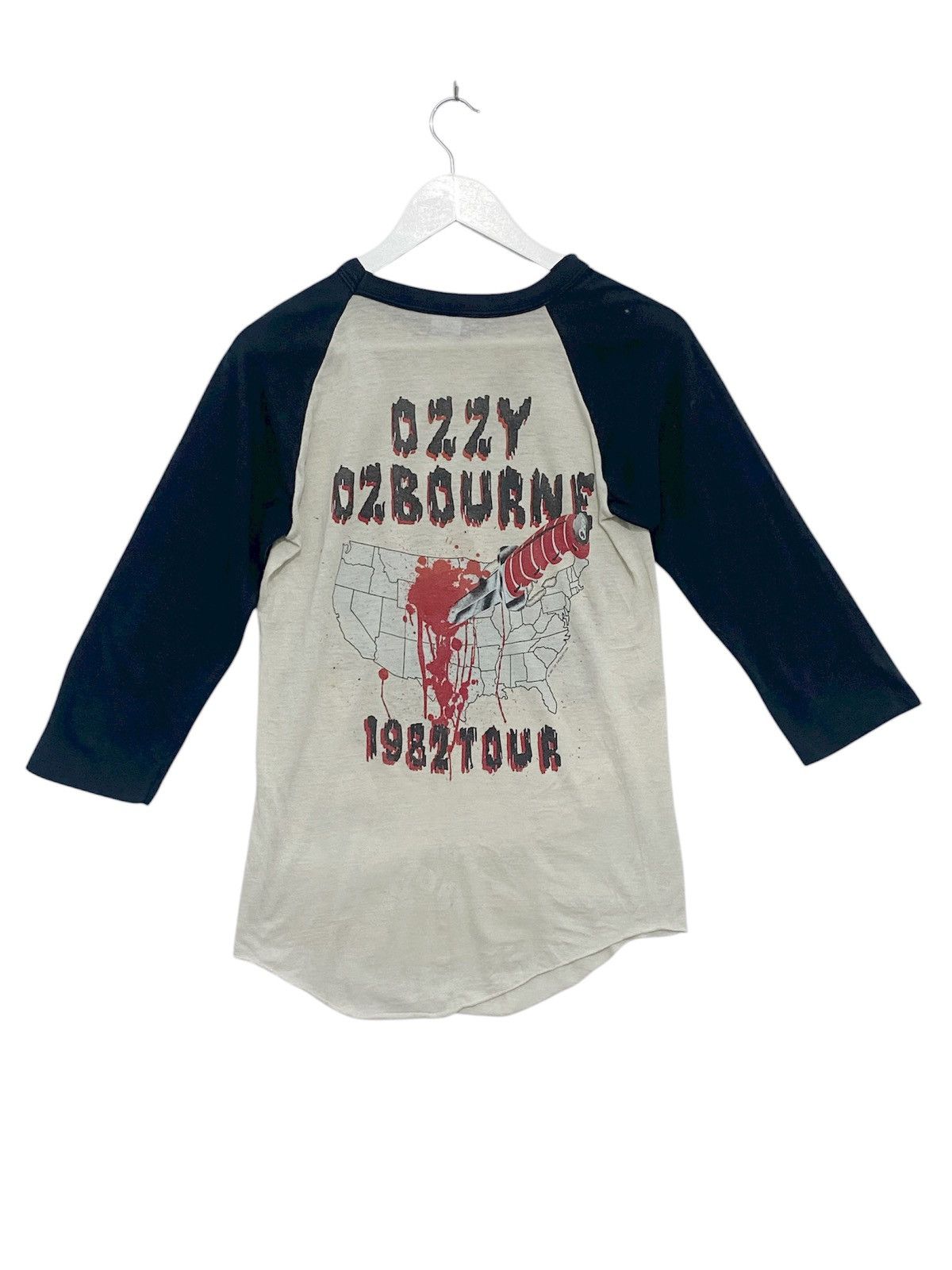 Ozzy Osbourne Ozzy Osbourne Vintage 82' Tour T-shirt Size US M / EU 48-50 / 2 - 3 Thumbnail