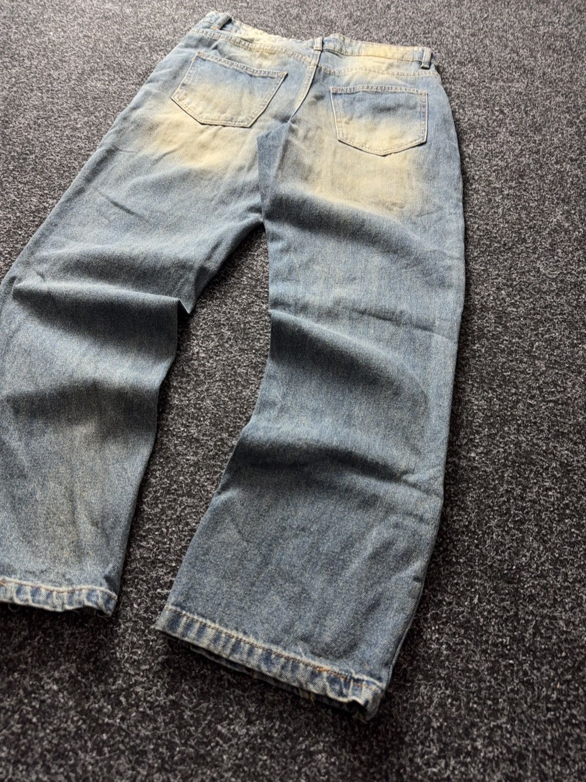 Japanese Brand Japanese Avant Garde Punk Style Distressed Panel Denim Jeans Size US 30 / EU 46 - 11 Thumbnail