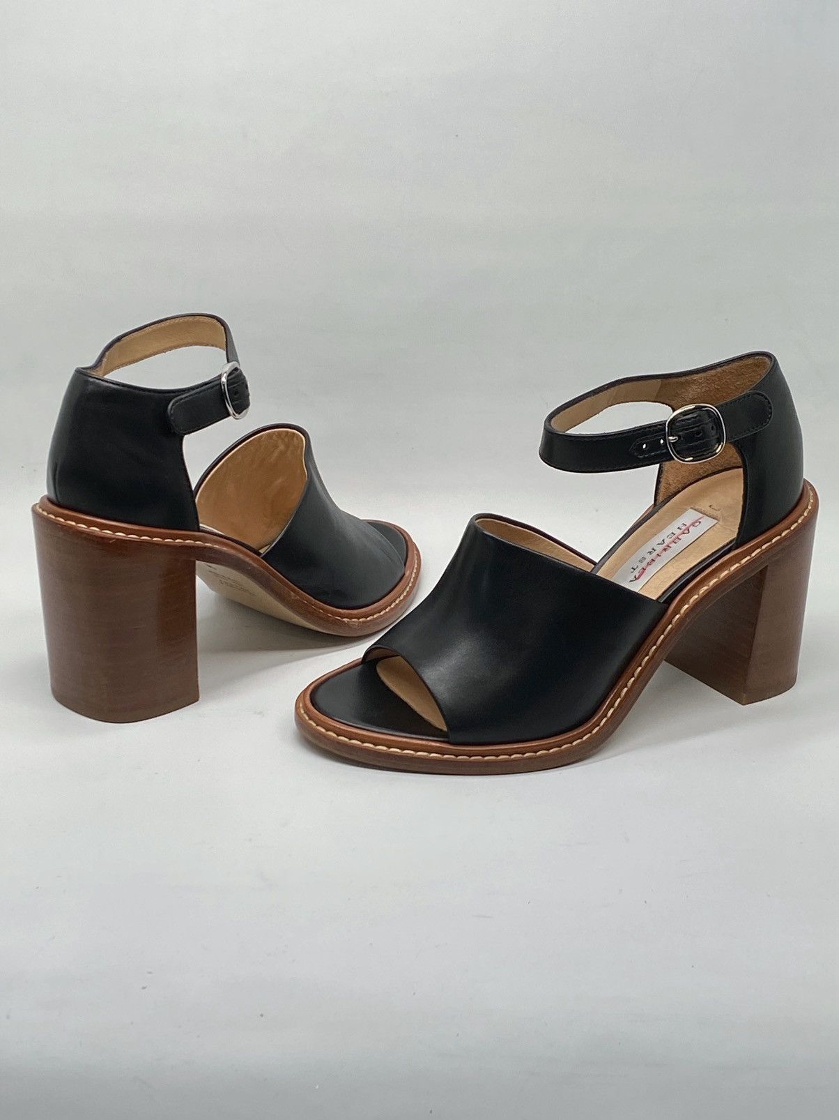 Gabriela Hearst Gabriela Hearst Beau Leather Ankle-Strap Sandals size 36 Size US 6 / IT 36 - 6 Thumbnail