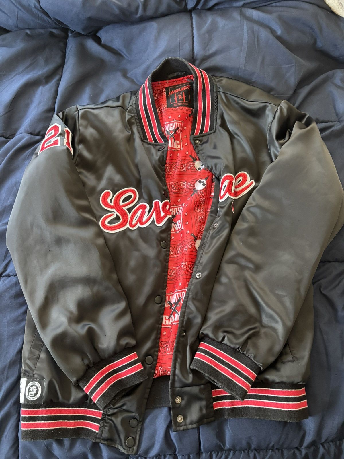 21 Savage 21 Savage Slaughter Gang jacket Size US M / EU 48-50 / 2 - 2 Thumbnail