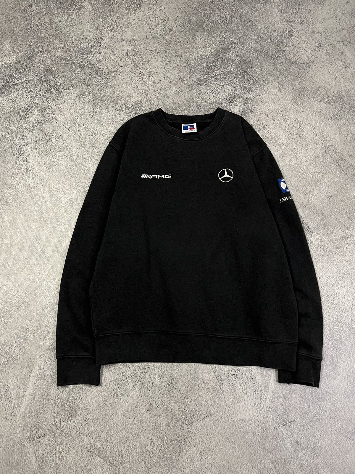 Mercedes-Benz Vintage Y2k Mercedes-Benz AMG Racing Sweatshirt 00’s Size US M / EU 48-50 / 2 - 1 Thumbnail