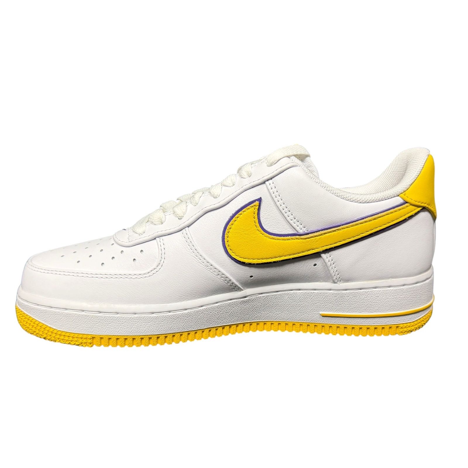 Nike Nike Kobe Bryant Air Force 1 Low Retro QS Lakers FZ1151-100 Size US 8.5 / EU 41-42 - 5 Thumbnail