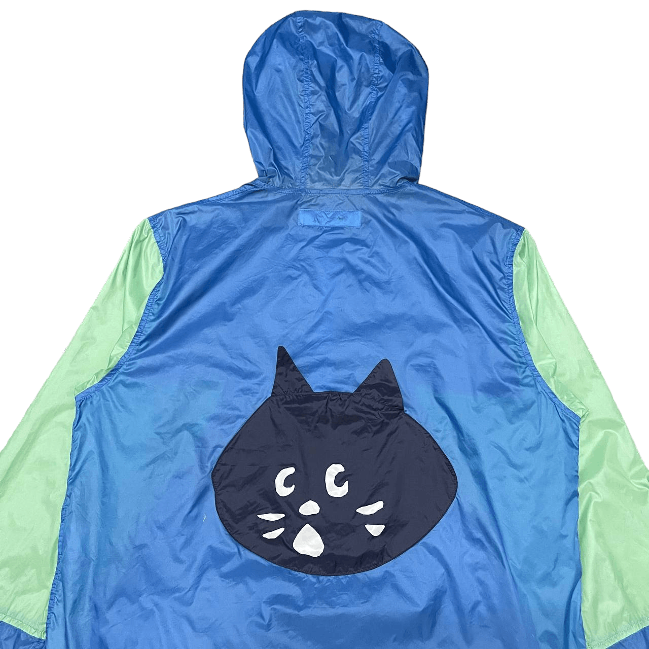 Ne-Net Vintage Ne-Net Issey Miyake Big Black Cat Nylon Jacket Size US L / EU 52-54 / 3 - 2 Thumbnail