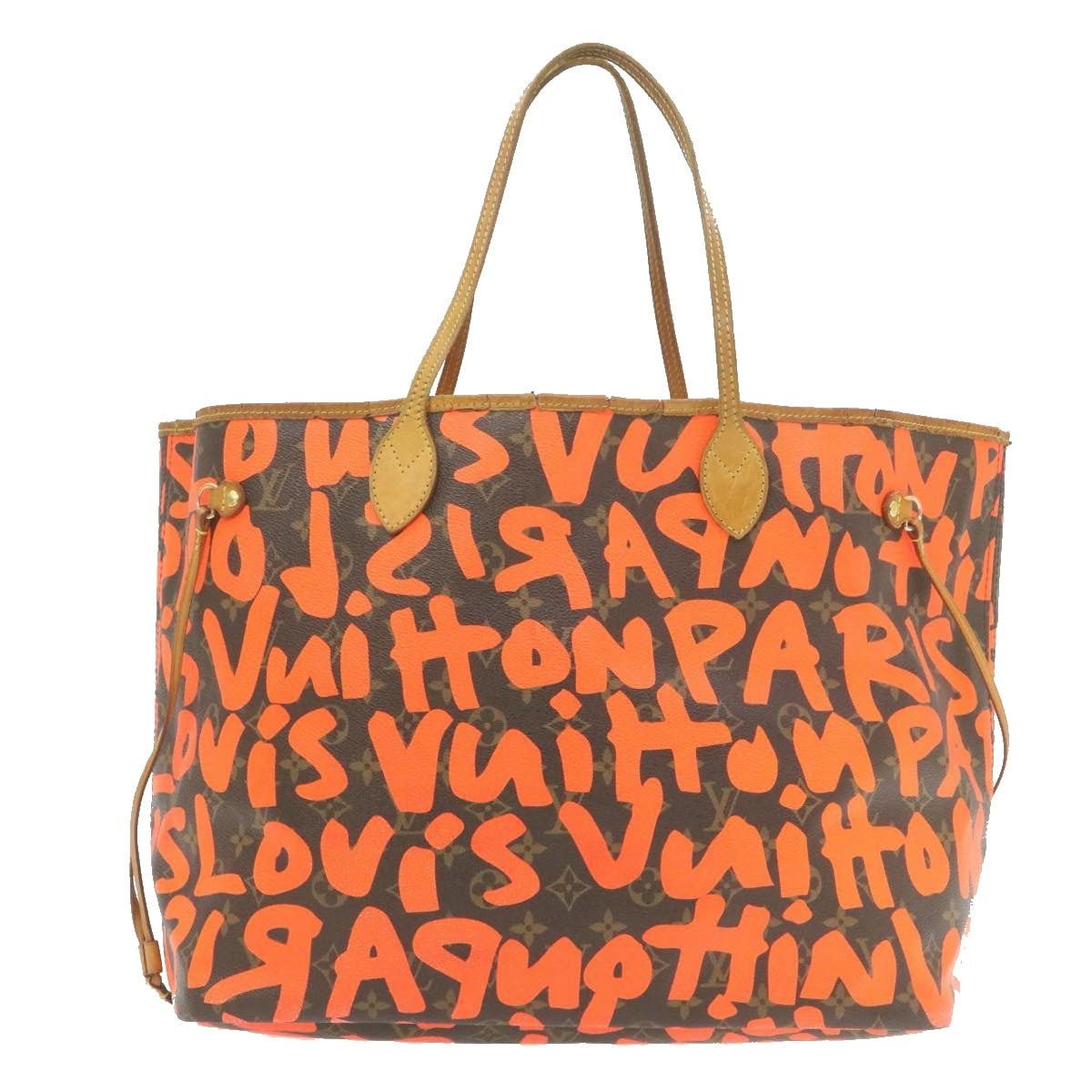 Louis Vuitton LOUIS VUITTON Monogram Graffiti Neverfull GM Tote Bag M93702 Size ONE SIZE - 3 Thumbnail