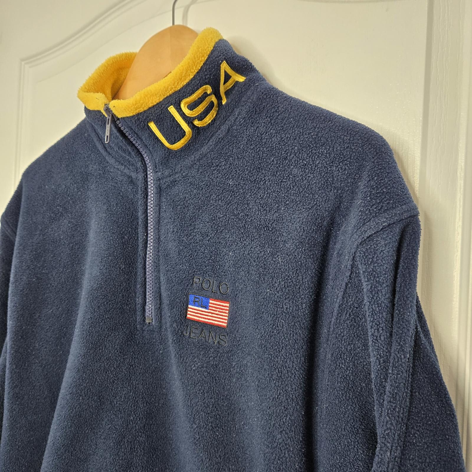 Polo Ralph Lauren Polo Fleece Sweater Mens Large Pullover Size US L / EU 52-54 / 3 - 2 Thumbnail