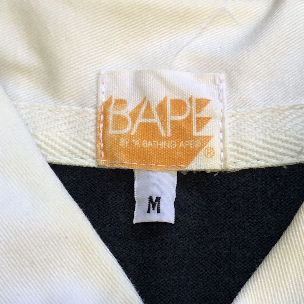 Bape Bape Striped Polo Shirts Size US M / EU 48-50 / 2 - 4 Thumbnail