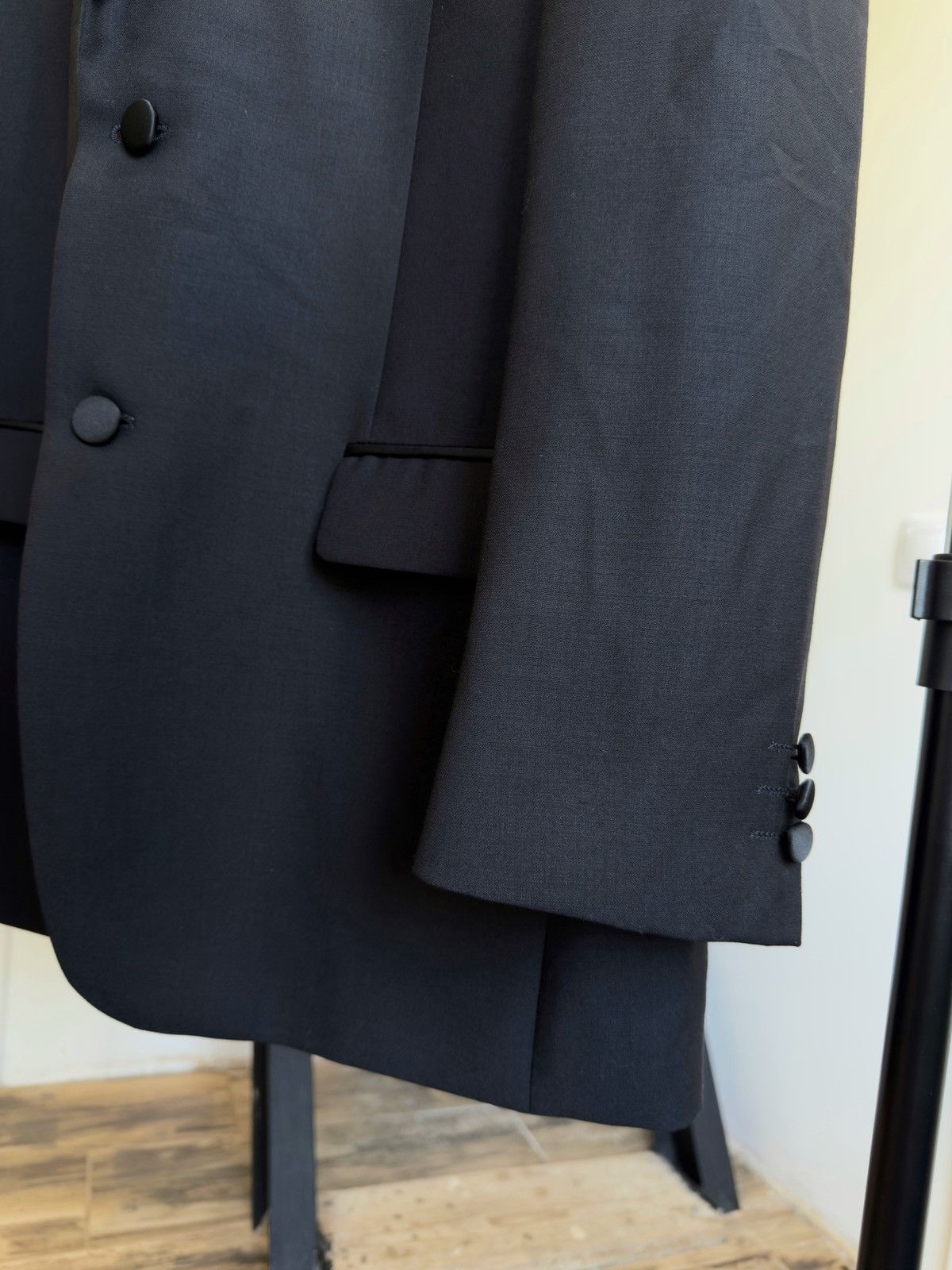 Balmain PIERRE BALMAIN Mens Blazer Jacket Black Size M Chest 40 in Size 40R - 12 Thumbnail