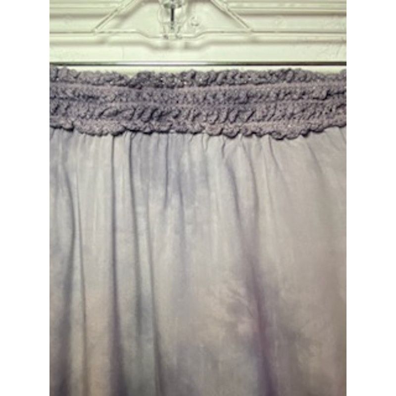American Eagle Outfitters American Eagle Outfitters Womens Hi Low Ruffle Skirt Gray Size 23" - 6 Thumbnail
