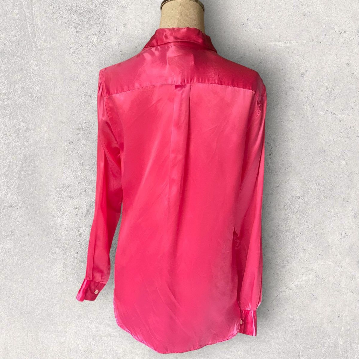 Comme des Garcons Vintage 1999 Rayon Pink Shirt Size M / US 6-8 / IT 42-44 - 5 Thumbnail