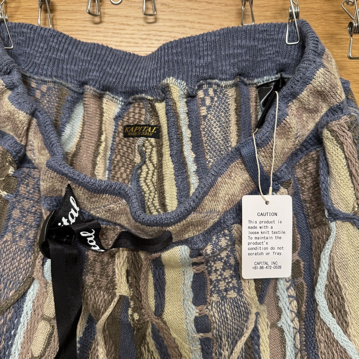 Kapital Kapital 7G Knit Gaudy Shorts Size US 33 - 9 Thumbnail