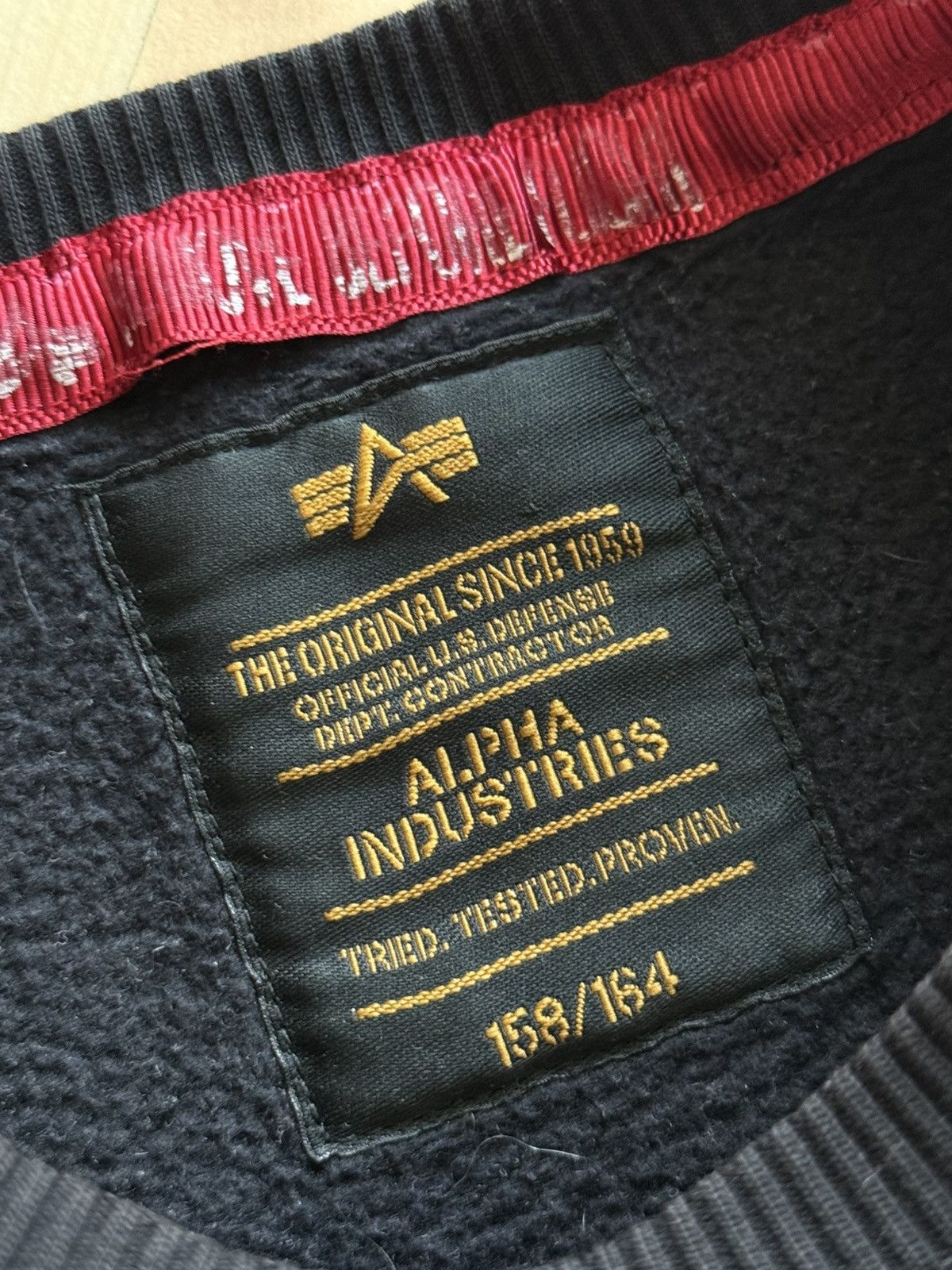 Alpha Industries × NASA Alpha Industries NASA Vintage sweatshirt 100th space shuttle Size US S / EU 44-46 / 1 - 3 Thumbnail