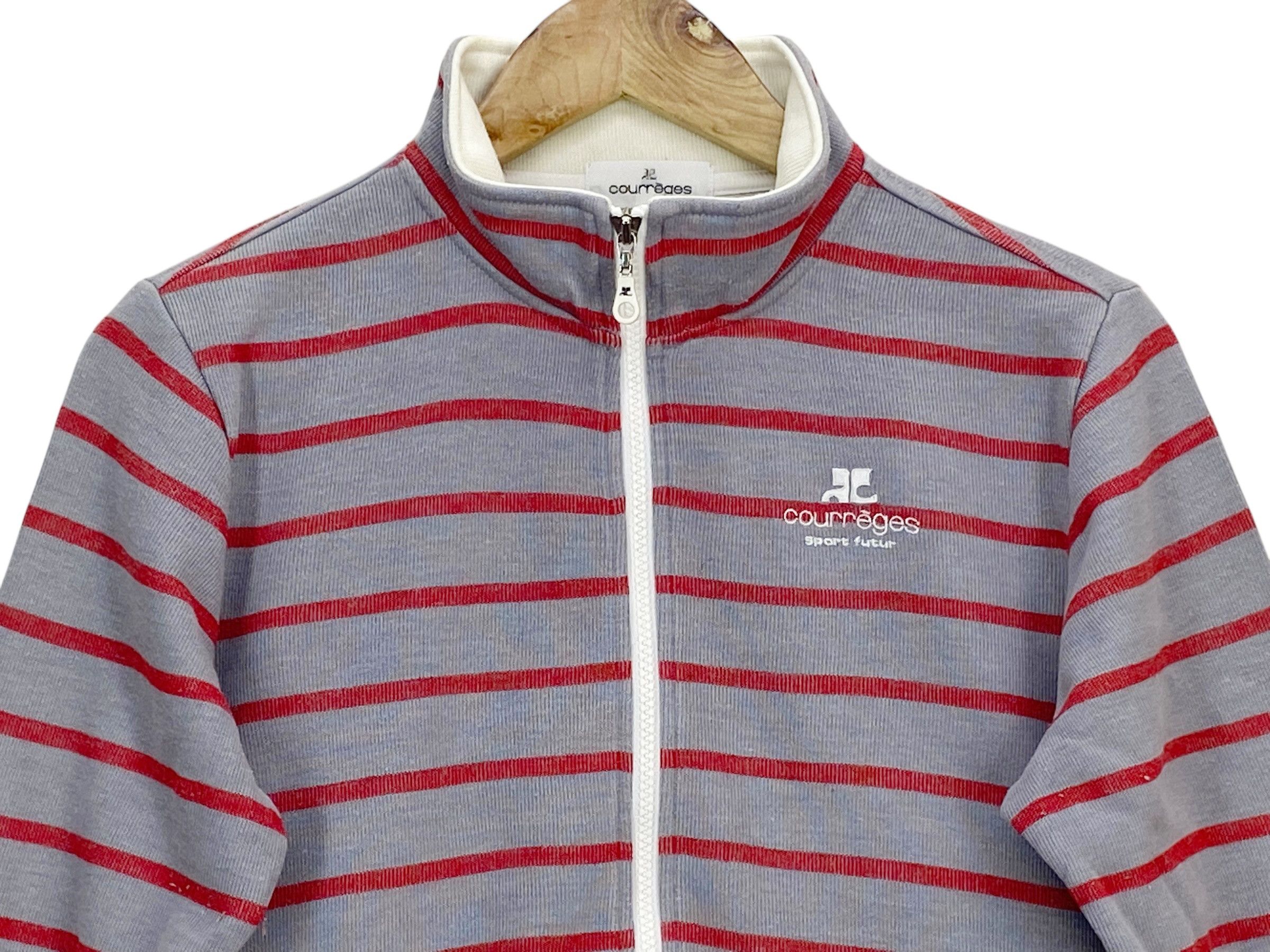 Courreges Courreges Track Jacket Running Jacket Size S / US 4 / IT 40 - 3 Thumbnail