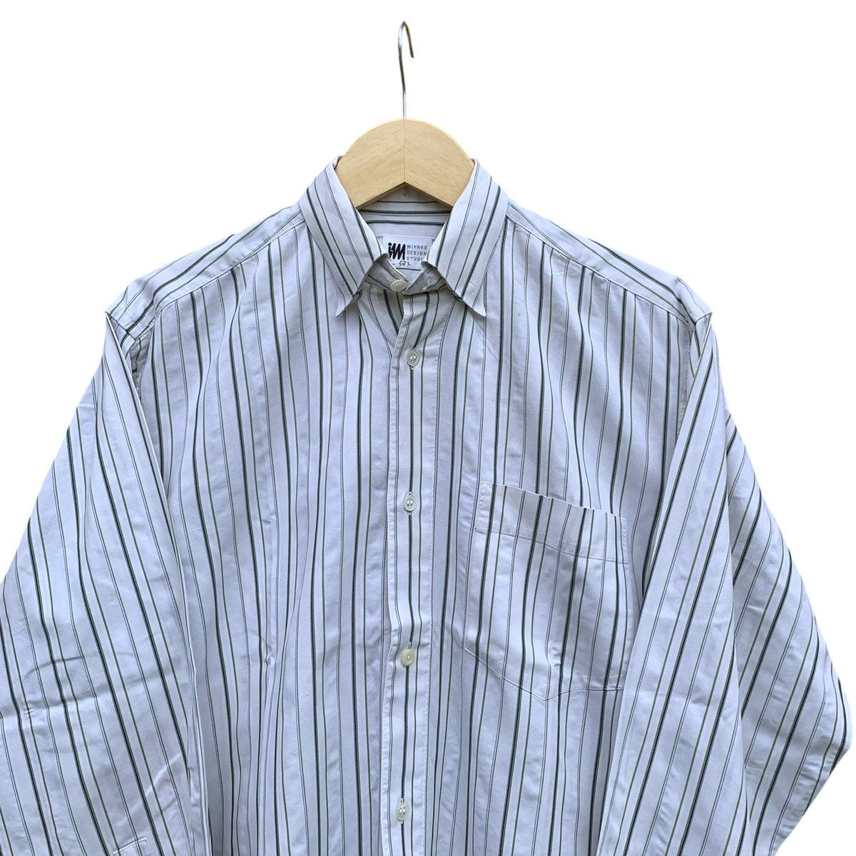 Issey Miyake × Japanese Brand × Vintage Vintage issey miyake shirts Size US L / EU 52-54 / 3 - 1 Thumbnail