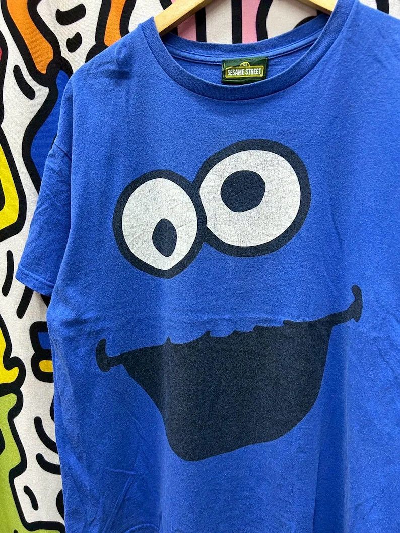 Vintage Vintage 2000s Sesame Street tshirt size L Size US L / EU 52-54 / 3 - 1 Thumbnail