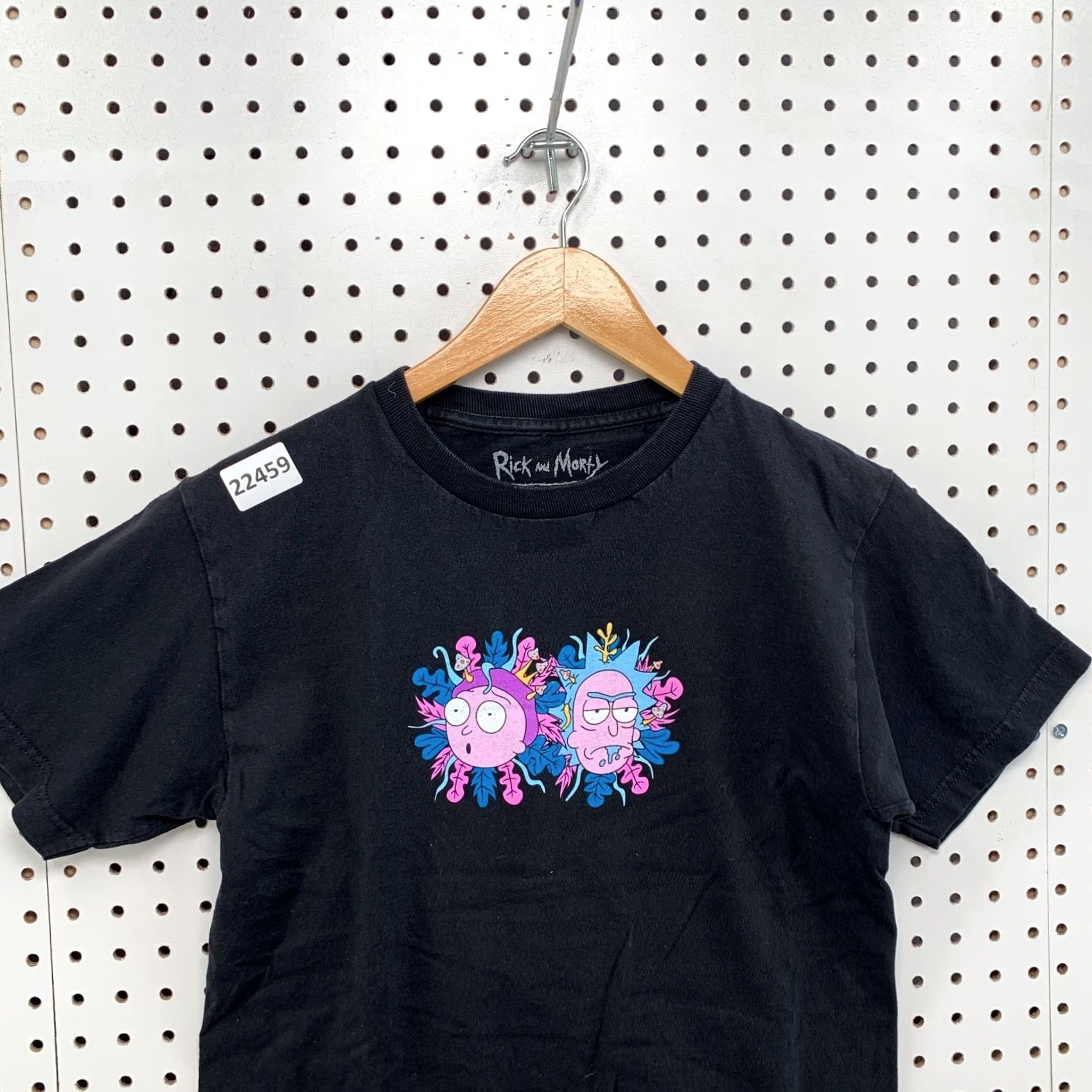 Swims Rick & Morty Shirt Black Adult Swim Small 17x25 TV Cartoon TEE Size US S / EU 44-46 / 1 - 6 Thumbnail