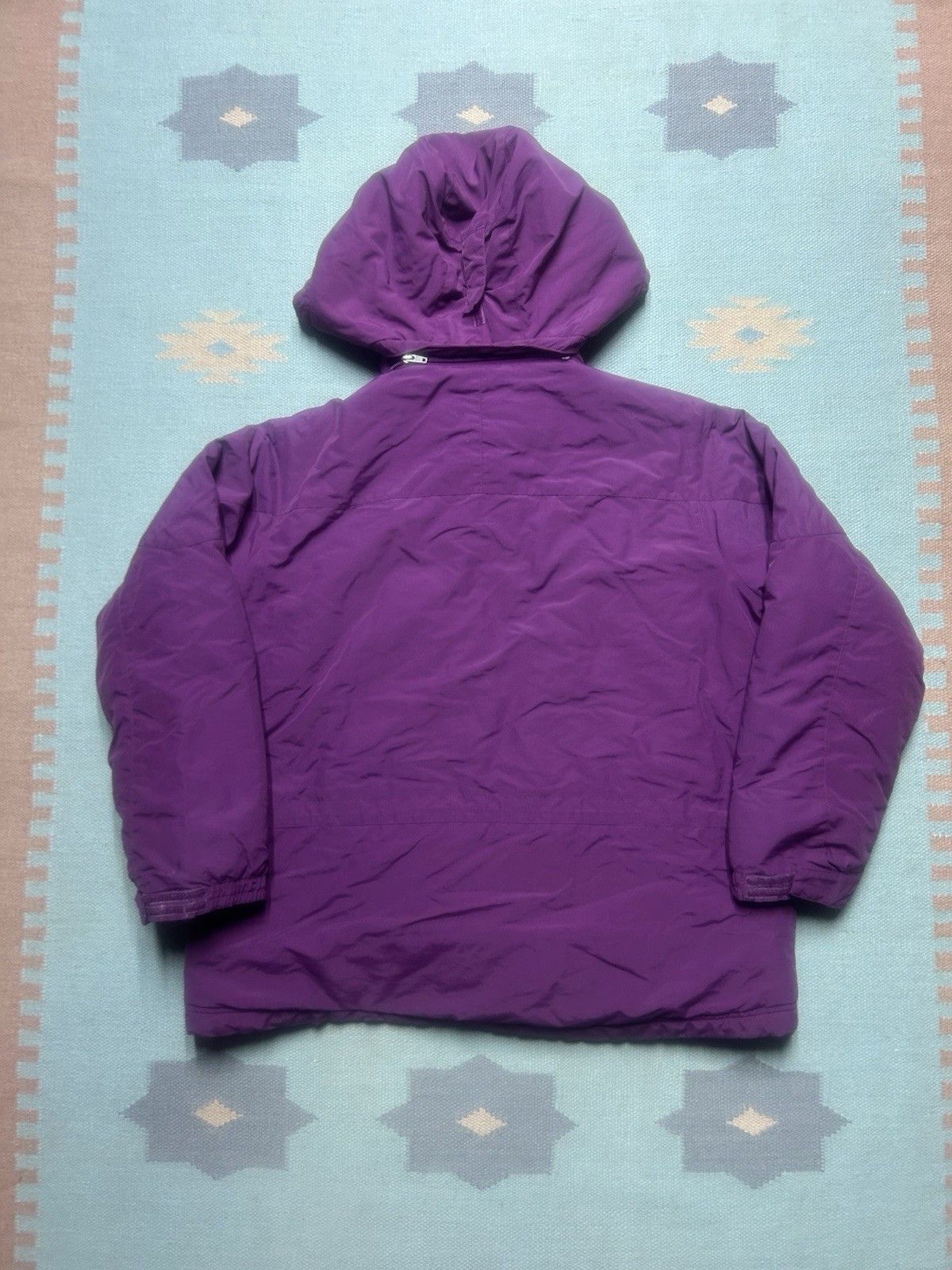 Vintage Vtg LL Bean hooded puffer jacket insulated ski snow 1X XL Size XL / US 12-14 / IT 48-50 - 8 Thumbnail