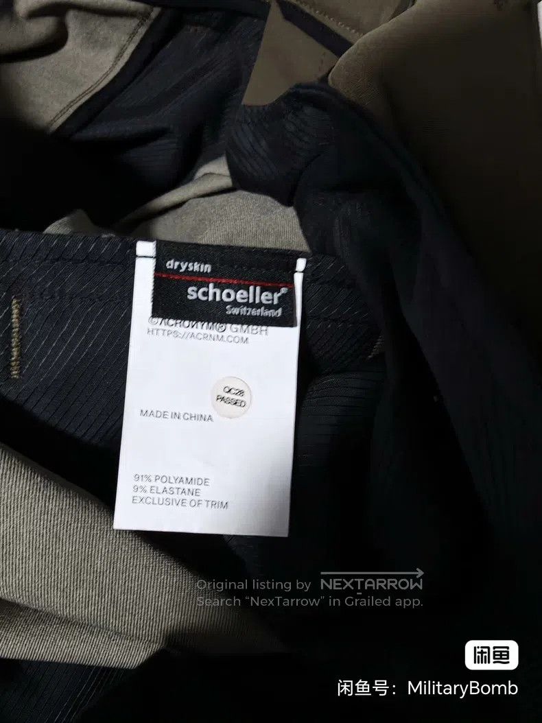 Acronym Acronym size M Green Pants Size US 27 - 5 Thumbnail