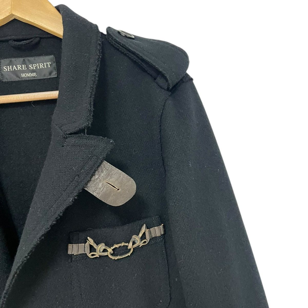 Share Spirit Homme Share spirit military embelish blazer Size US M / EU 48-50 / 2 - 2 Thumbnail
