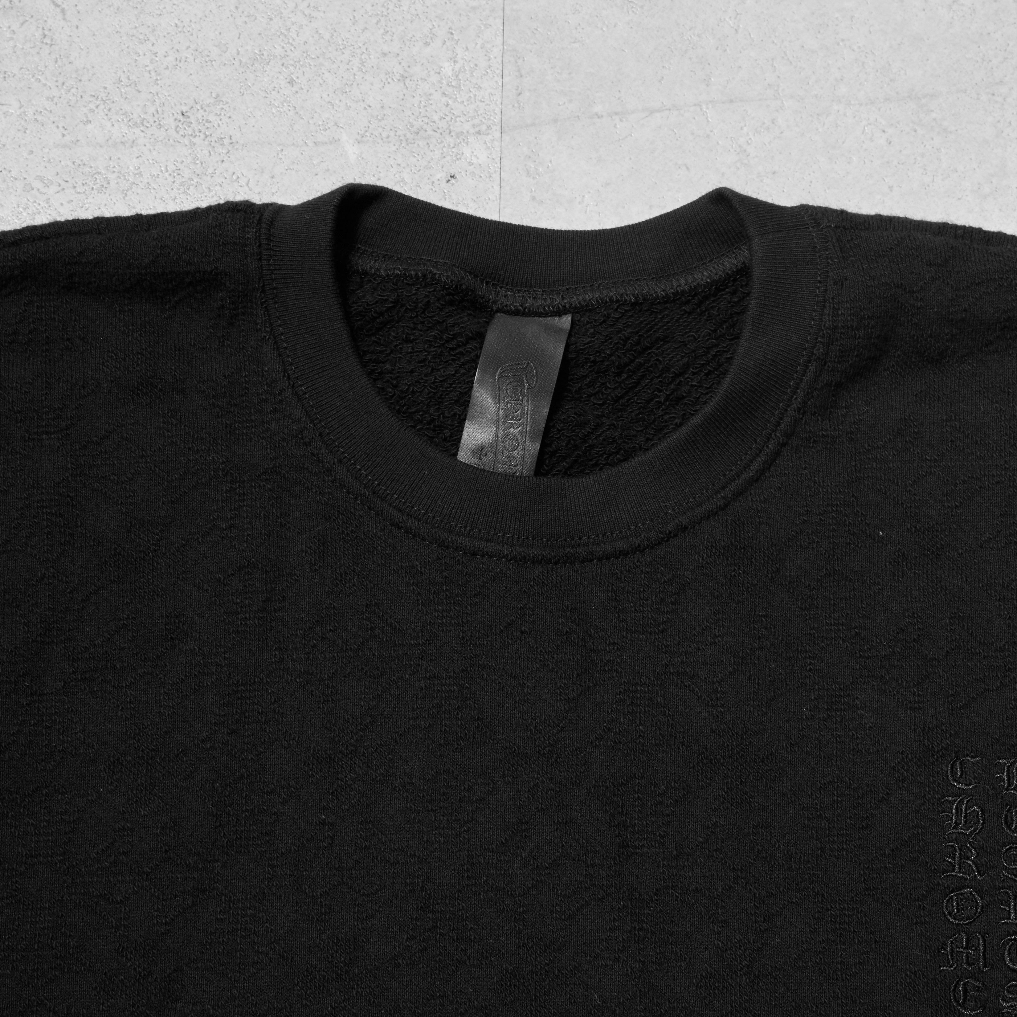Chrome Hearts CHROME HEARTS Y NOT-U-SLOUCHY CH PLUS Sweater BLACK Size US S / EU 44-46 / 1 - 4 Thumbnail