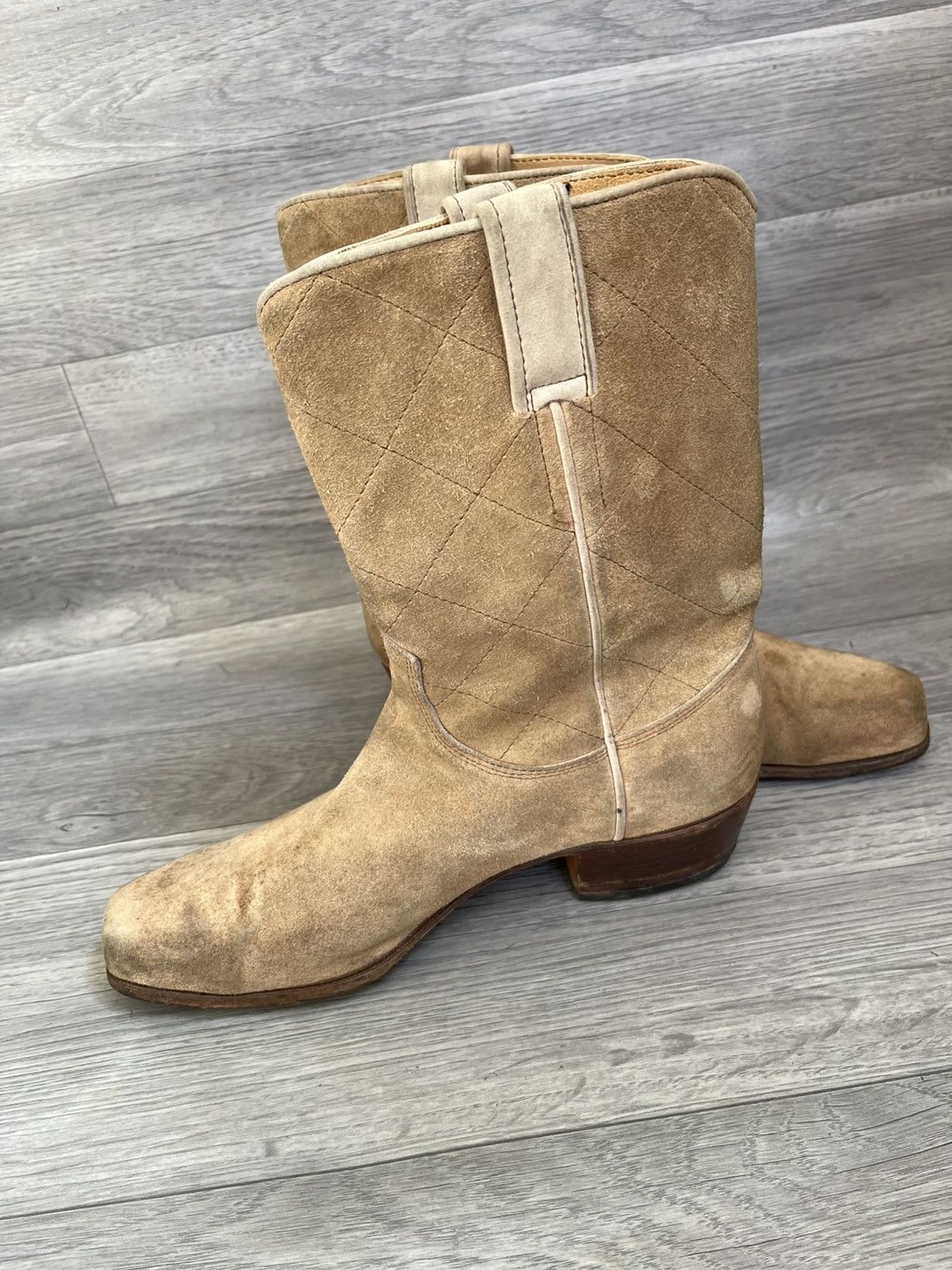 R.M. Williams Vintage RM William Cuban heel western boots sz uk 9G Size US 10 / EU 43 - 11 Thumbnail