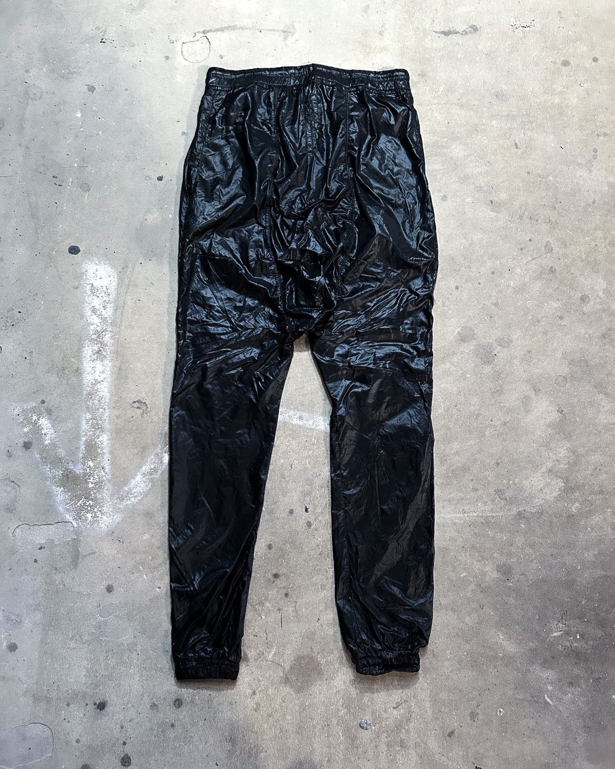 Rick Owens S/S11 ‘ANTHEM’ NYLON LOUNGE PANTS Size US 30 / EU 46 - 5 Thumbnail