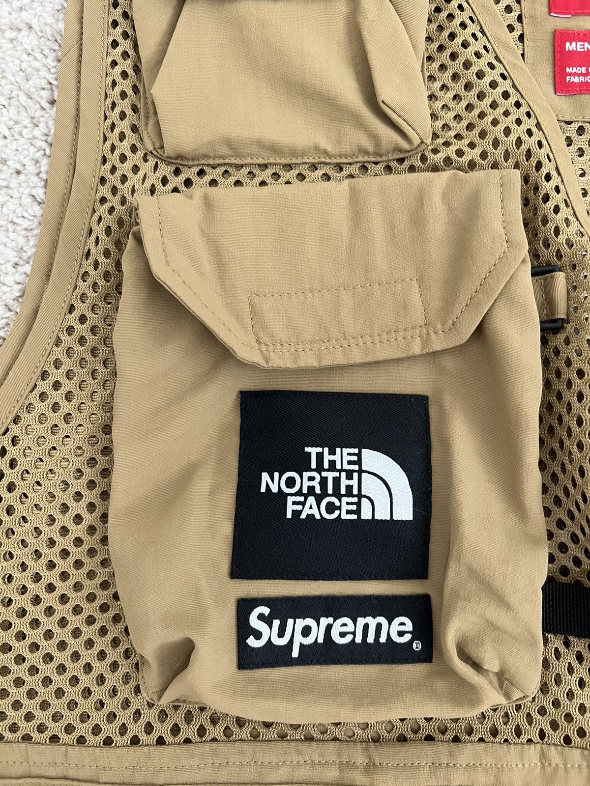 保証書付 Supreme The Cargo North QC) Face Cargo Vest トップス