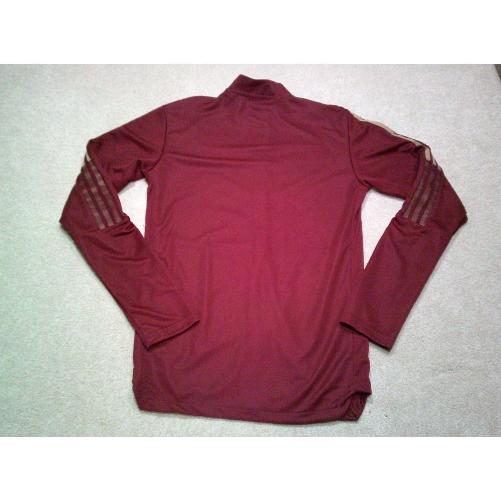 Adidas Adidas Aeroready Jacket Womens Small Maroon Full Zip Size S / US 4 / IT 40 - 2 Thumbnail