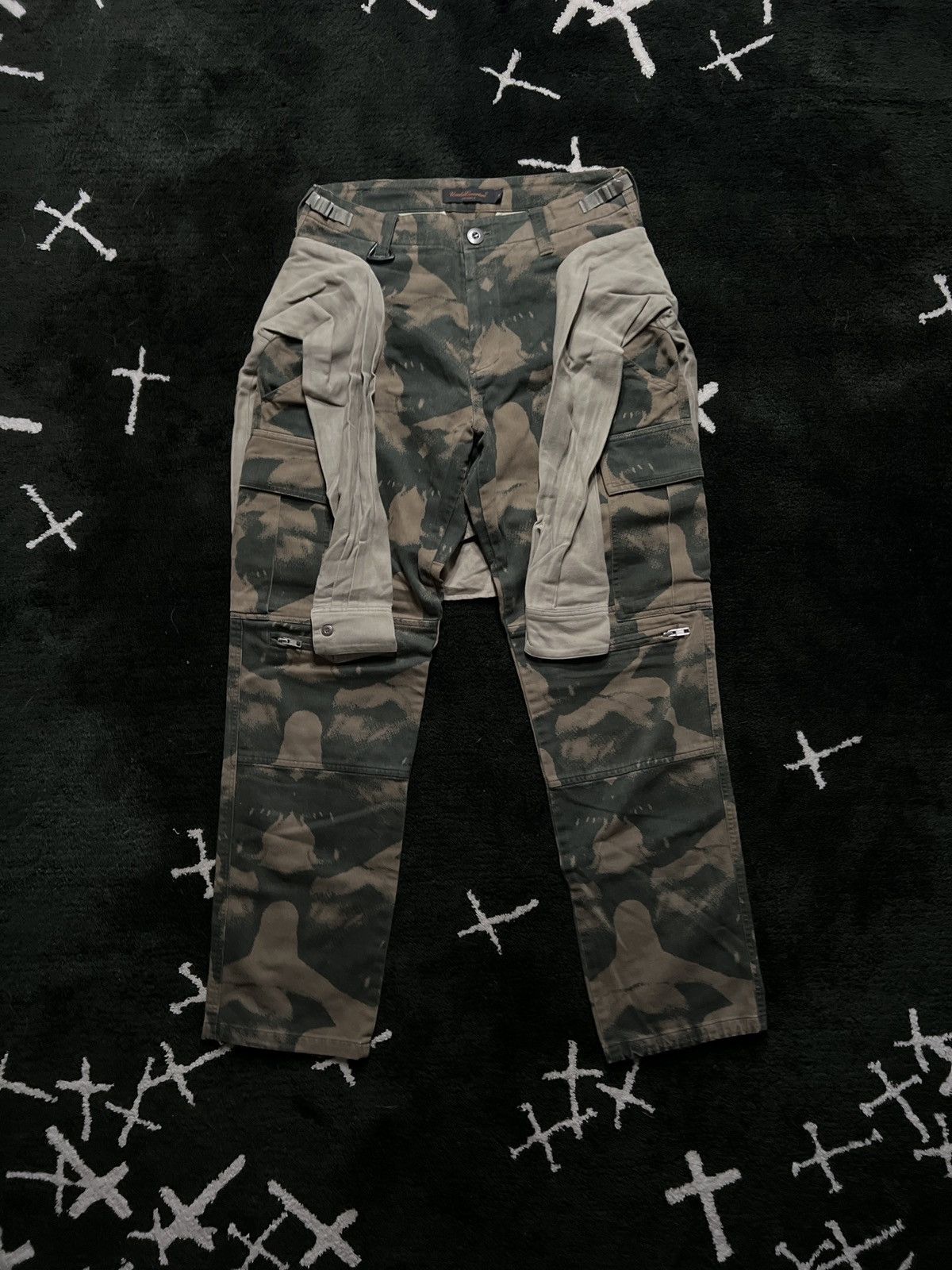【専用】UNDERCOVER CAMOUFLAGE PANTS Under Armour Mens UA Field Ops Pants Forest Camo Black