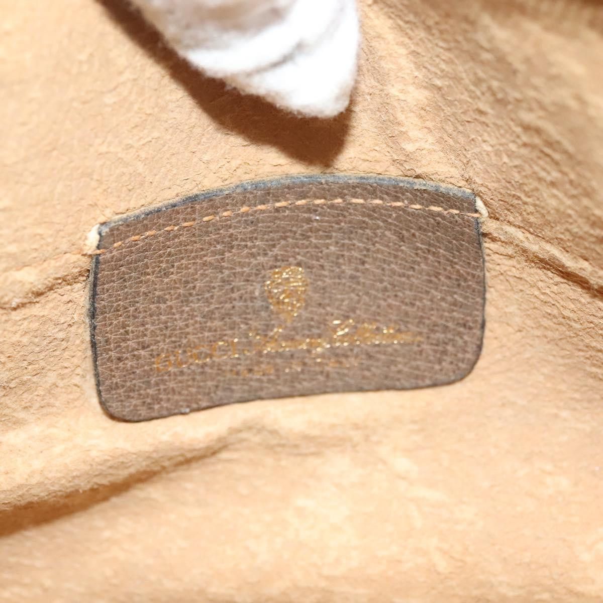 Gucci GUCCI GG Supreme Shoulder Bag Pvc Beige Gold 904 02 020 Size ONE SIZE - 16 Thumbnail