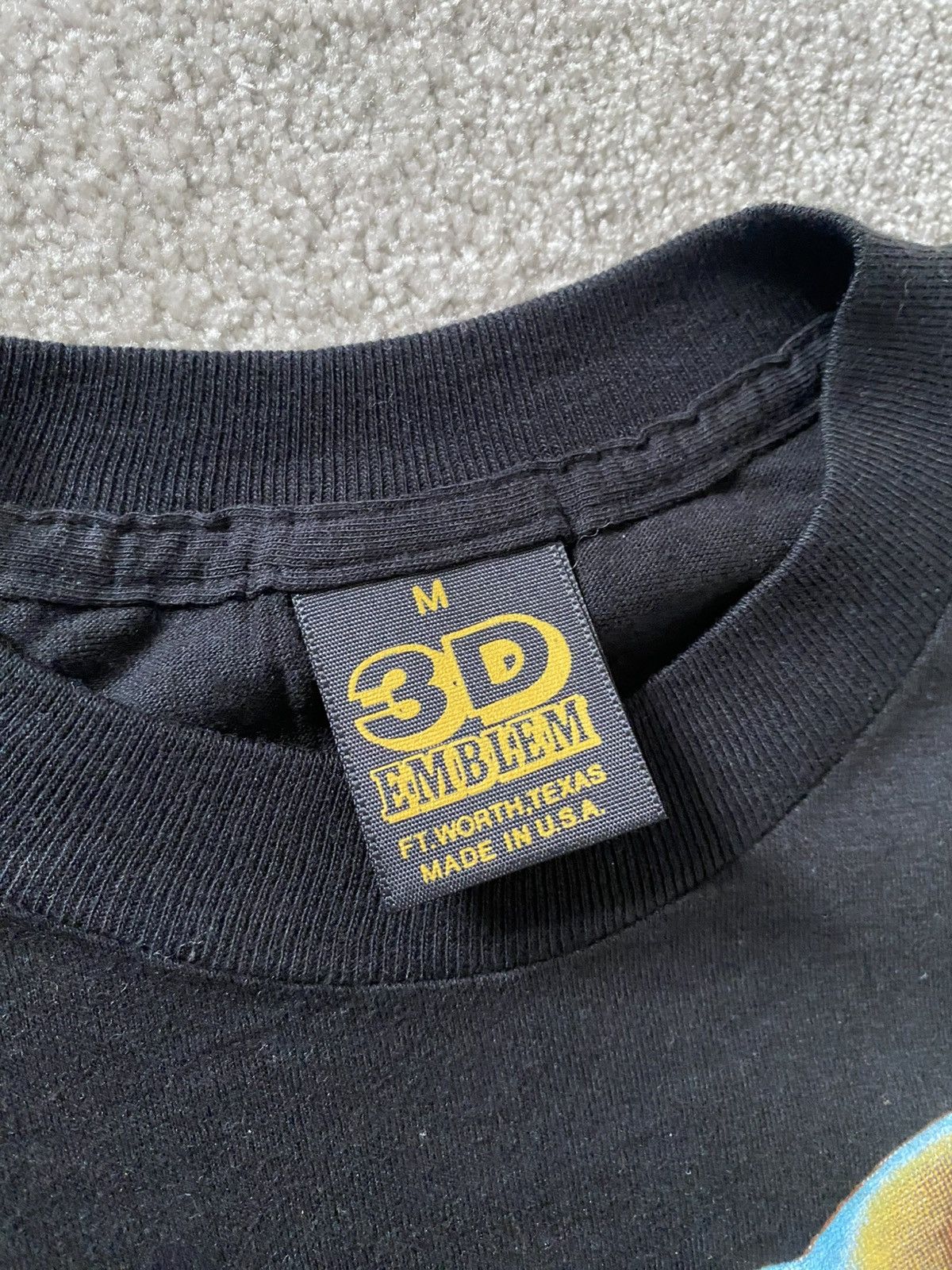 Vintage 3D Emblem Just Brass vintage tshirt don’t get mad get even Size US M / EU 48-50 / 2 - 5 Thumbnail