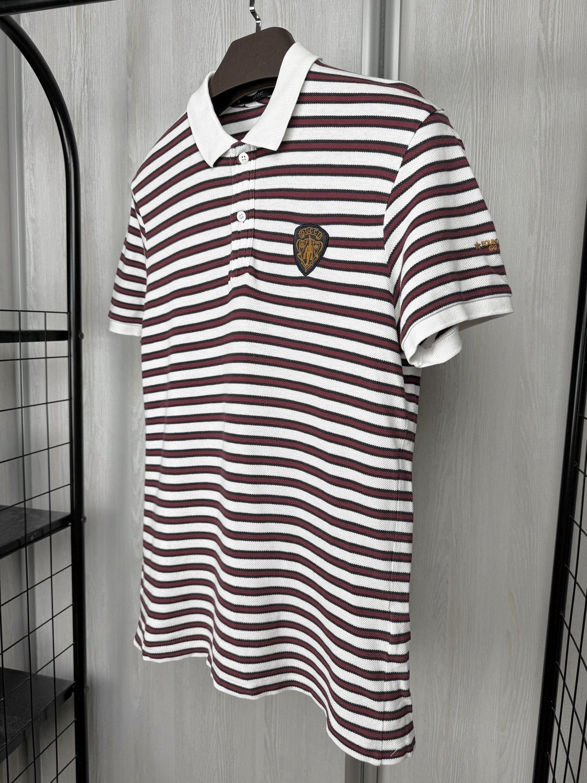 Gucci Gucci Striped Red White Polo shirt rare Size US S / EU 44-46 / 1 - 7 Thumbnail