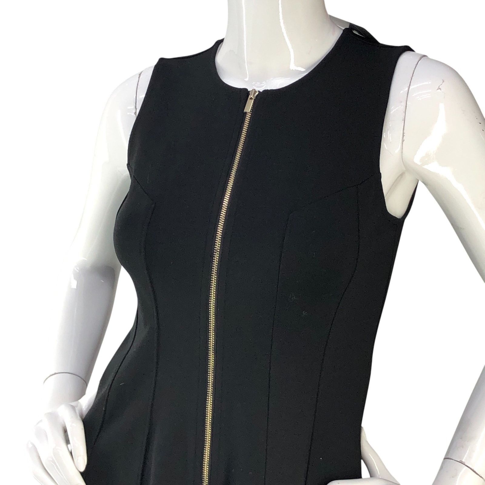 Ann Taylor Ann Taylor Size 00P Dress Zip Front Ponte Sleeveless NEW Size XXS / US 00 / IT 34 - 2 Thumbnail