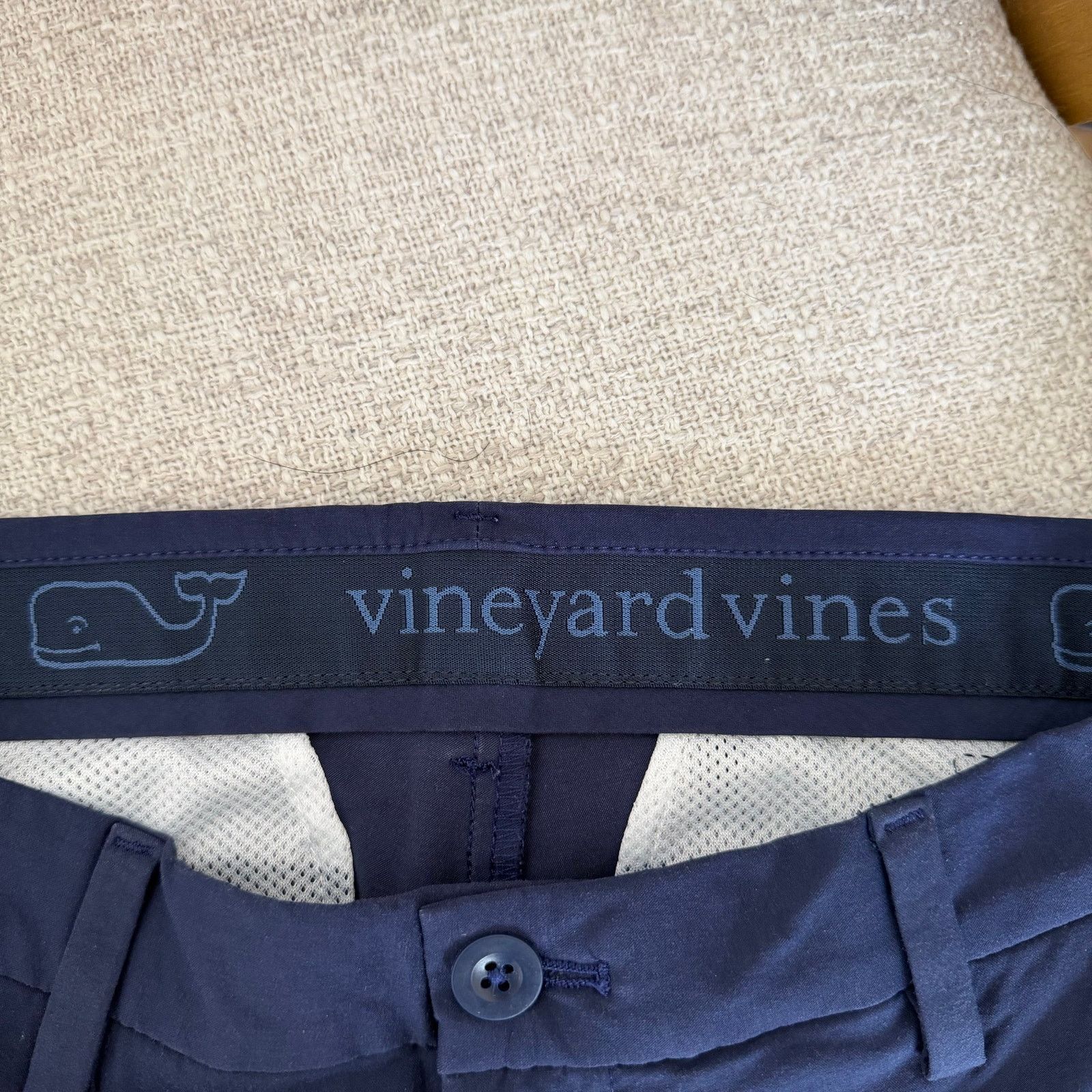 Vineyard Vines Vineyard Vines Navy Blue Performance Chino Golf Pants 30x32 Size US 30 / EU 46 - 4 Thumbnail