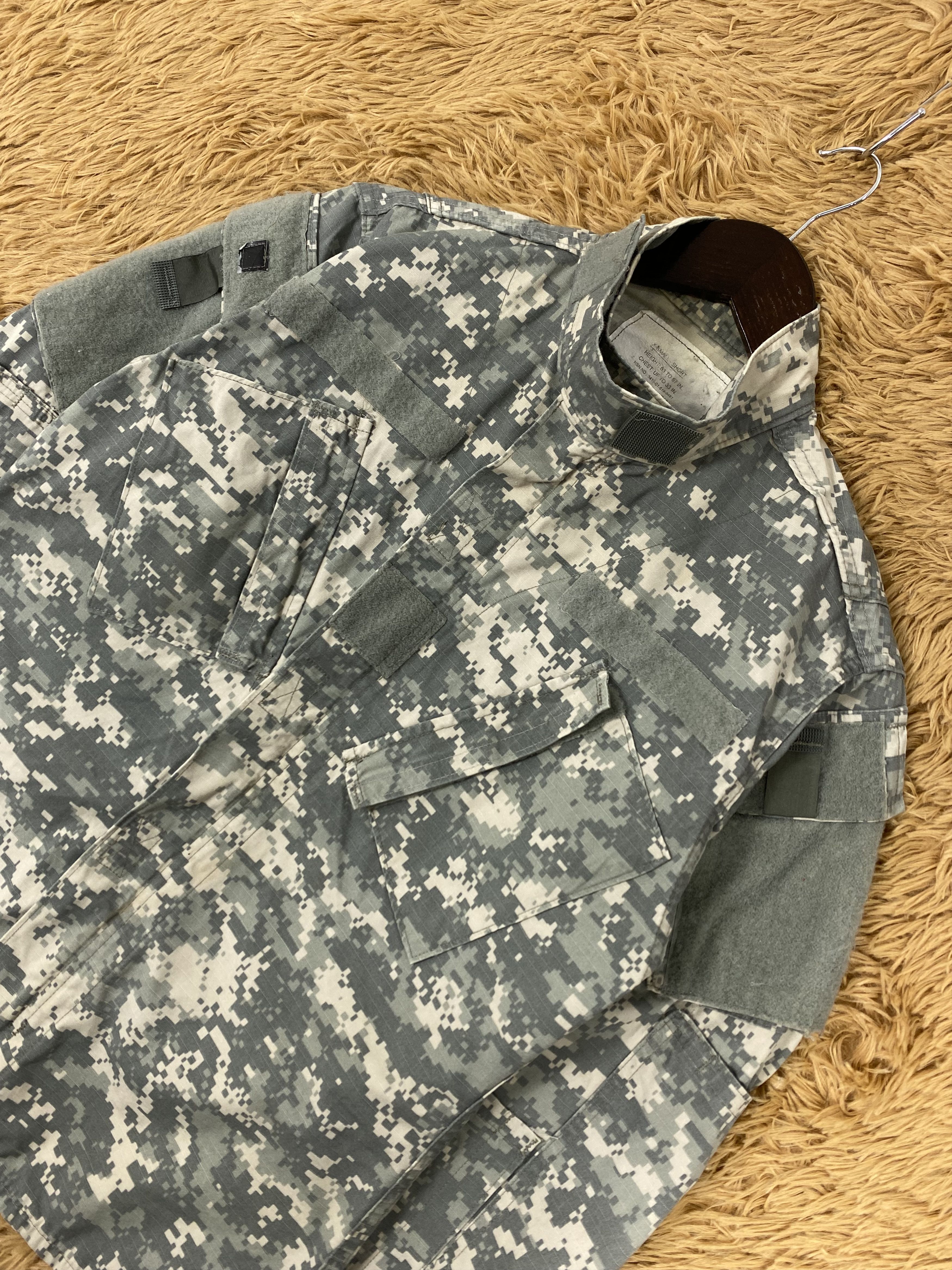 Vintage Vintage Army Combat Camo Jacket Size US XS / EU 42 / 0 - 2 Thumbnail