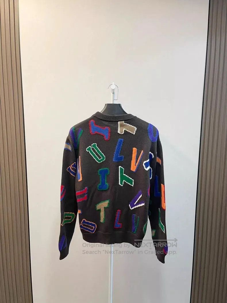 Louis Vuitton Louis Vuitton Graffiti Logo Wool Sweater. Size US S / EU 44-46 / 1 - 2 Thumbnail